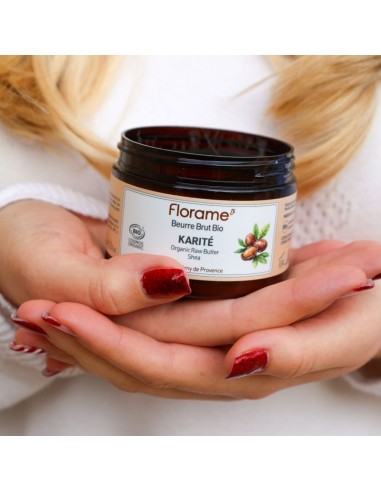 Manteca de Karité Bruta Sin Refinar 125ml. Florame