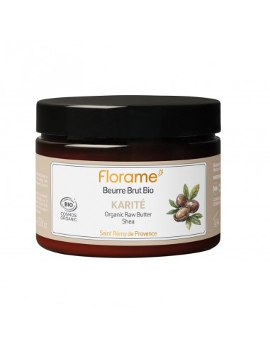 Manteca de Karité Bruta Sin Refinar 125ml. Florame