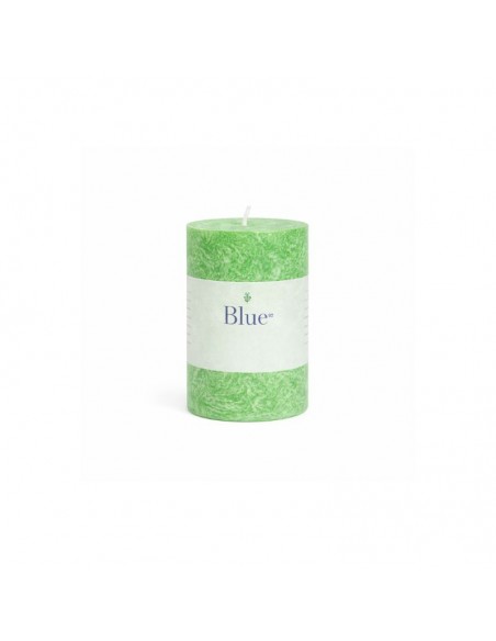 Vela Alta de Estearina BIO Verde Blue