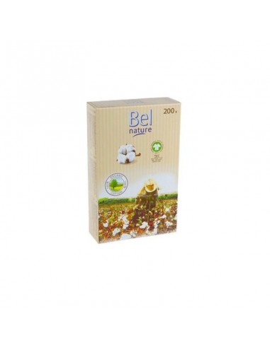 Caja de 200 hisopos de algodón Bel Nature