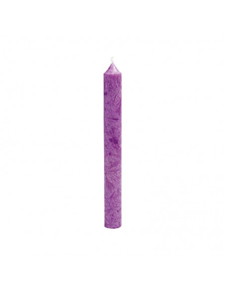 Vela larga de Estearina BIO Violeta Blue