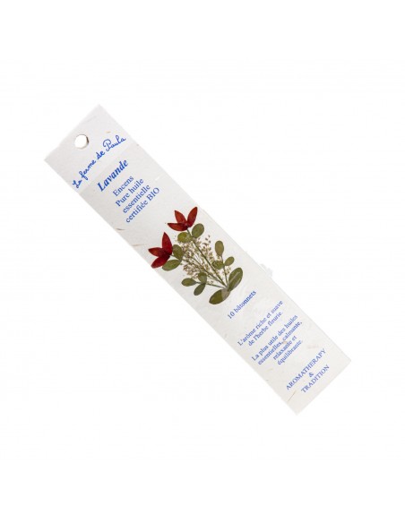 Incienso Natural de Lavanda Certificado BIO Blue