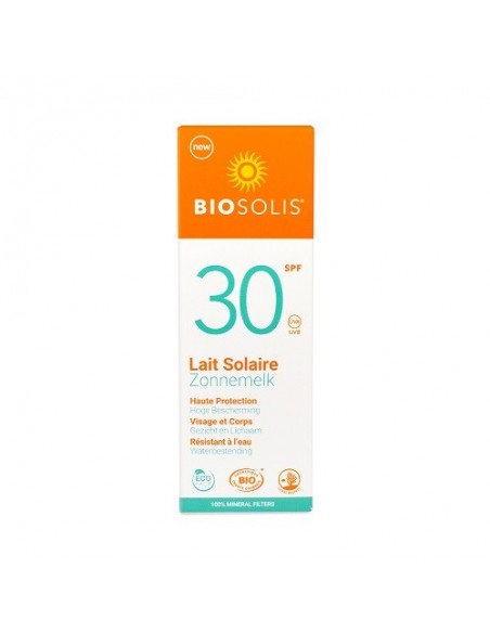 Leche protección solar SPF30 Biosolis